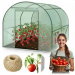 Plonos JANPOL Zahradní fóliovník 2 × 2 m 4 m² zelený – Zboží Mobilmania