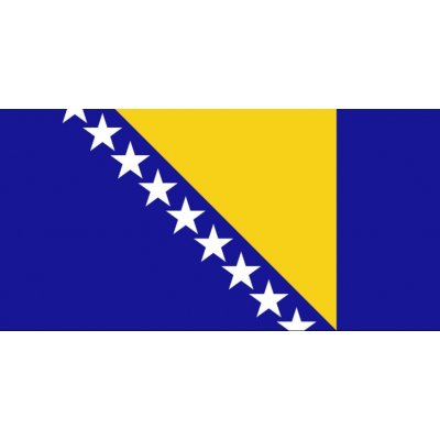 Samolepka vlajky Bosna a Hercegovina Alerion – Hledejceny.cz