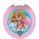 Amscan Závěsný lampion kulatý Tlapková Patrola Pink 25 cm – Zboží Mobilmania