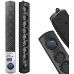 Qoltec 8 zásuvek 3.0m (50114) – Zboží Živě