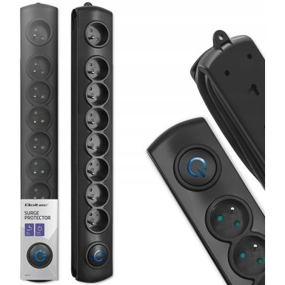Qoltec 8 zásuvek 3.0m (50114) – Zboží Živě