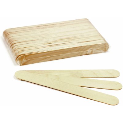 Italwax špachtle dřevěná XL extra široká 60 ks – Zboží Mobilmania