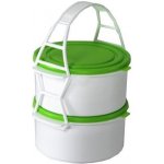 Petra plast 907200 Plastový jídlonosič 2x1 l – Zboží Mobilmania