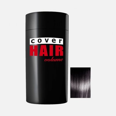 Cover Hair volume barevný pudr objemový černý 30 g – Zboží Mobilmania