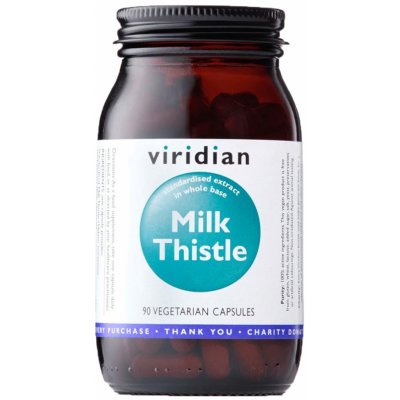 Viridian Milk Thistle Herb & Seed 90 kapslí – Zboží Mobilmania