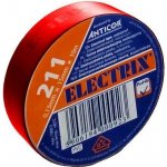 Solight Izolační páska 15 mm x 0,13 mm x 10 m červená – Zboží Mobilmania