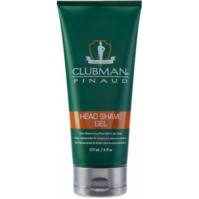 Clubman Pinaud Head gel na holení 177 ml