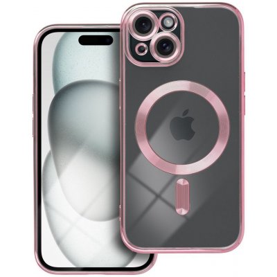 Electro MAG s MagSafe / Apple iPhone 15 Plus rose-zlaté – Zboží Mobilmania