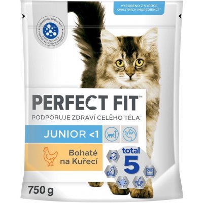 Perfect fit granule Junior s kuřecím masem 6 x 750 g – Zboží Mobilmania