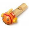 Dětská hudební hračka a nástroj Small Food píšťalka oranžová rybka
