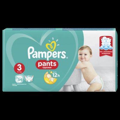 Pampers Pants 3 54 ks – Zboží Mobilmania