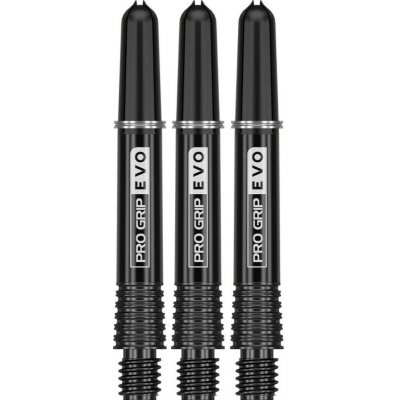 Target - darts Násadky Pro Grip EVO - short - black – Zboží Dáma