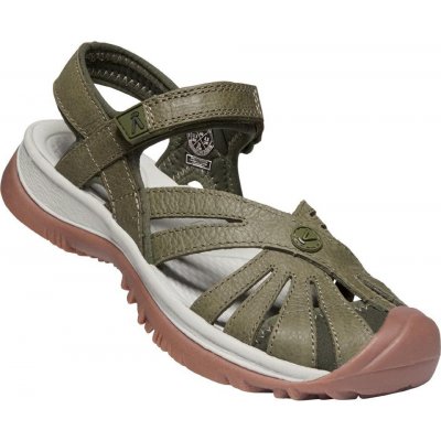 Keen Rose Sandal W dámský kožený sandál forest night – Zboží Mobilmania