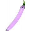 Dilda Sexy Elephant Skleněné dildo Mr. Eggplant 19 cm