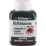 MedPharma Echinacea 100 mg + vit.C + zinek 67 tablet – Hledejceny.cz