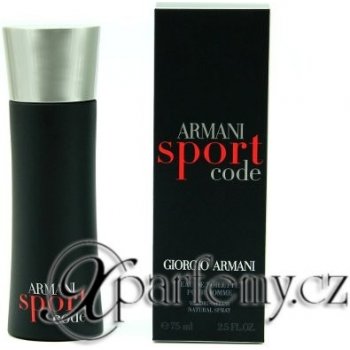 Giorgio Armani Code Sport toaletní voda pánská 50 ml