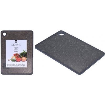 Excellent Houseware Krájecí prkénko EH (23x16x0,7cm) - Mramorové, černé – Zboží Dáma