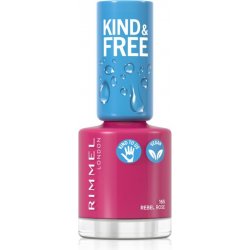 Rimmel Kind & Free lak na nehty 165 Rebel Rose 8 ml