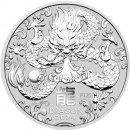 Stříbrná mince Rok Draka 1/2 Oz