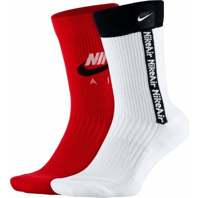 Nike Sportswear ponožky černá červená bílá — Heureka.cz