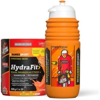 NAMEDSPORT Hydrafit příchuť červený pomeranč + láhev La Vuelta 400 g