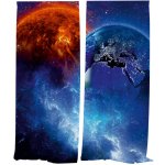 IMPAR Závěsy Vesmír 2 (Rozměr : 140x250, Materiál: Interlock) – Hledejceny.cz
