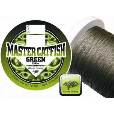 Giants Fishing Šňůra Master Catfish Green 95m 0,60mm – Hledejceny.cz