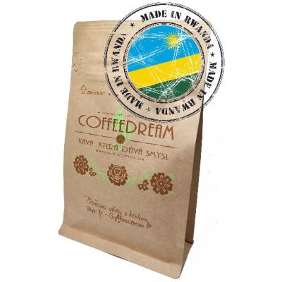 COFFEEDREAM RWANDA SHYIRA Scr. 15+ Středně jemné mletí espresso mocca Káva 0,5 kg – Hledejceny.cz