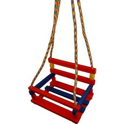 Lamps houpačka dřevěná barevná 1004458 40 x 30 cm – Hledejceny.cz