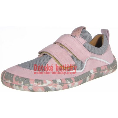 Froddo G3130223-12 barefoot D-velcro grey/pink – Zboží Dáma