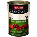 Animonda Gran Carno hovězí & kachní srdce 400 g