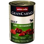 Animonda Gran Carno hovězí & kachní srdce 400 g – Sleviste.cz