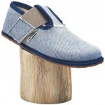 Pegres Barefoot papuče BF01 modré – Zboží Mobilmania