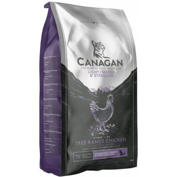 Canagan Cat Dry Light Senior Sterilised 4 kg