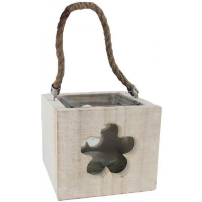 Dekorační svícen D5205 - 10.5 × 10.5 × 10 cm – Hledejceny.cz
