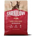 Carnilove Active Adult Cat All Breeds Sterilised LAMB & WILD BOAR 2 kg – Hledejceny.cz