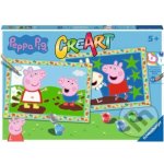 Ravensburger 20219 CreArt Prasátko Peppa – Zboží Dáma