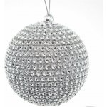 Eurofirany Vánoční ozdoba SILVER 8 cm 6 ks – Hledejceny.cz