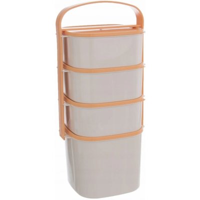 Orion 120963 Plastový jídlonosič Almi 2 l + 3x1,15 l - Orion – Hledejceny.cz