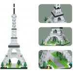 KOCO Stavebnice mini Eiffelova věž 538 ks – Zboží Mobilmania