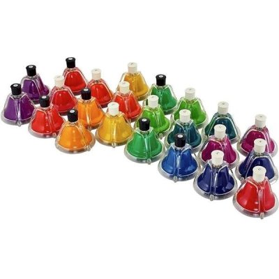 AW rainbow sada 23 stolních zvonků – Zboží Mobilmania