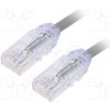 síťový kabel Panduit UTP28X5MGY Patch, TX6A-28™,U/UTP, 6a, drát, Cu, LSZH, 5m, šedý