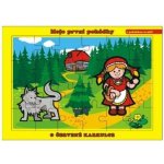 Teddies deskové O Červené Karkulce 26 x 17 cm Moje první pohádky 24 dílků – Hledejceny.cz