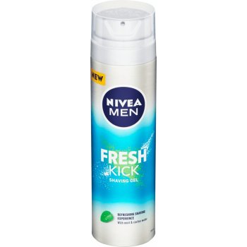 Nivea For Men Cool Kick gel na holení 200 ml od 89 Kč - Heureka.cz