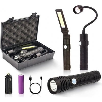 Dabeto 3v1 LED svítilna, 3režimy – Sleviste.cz