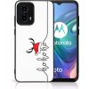 Pouzdro a kryt na mobilní telefon Motorola PROTEMIO MY ART Kryt s vánočním designem Motorola Moto G34 5G HOHOHO (073) 79767