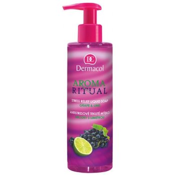 Dermacol Aroma Ritual Grape & Lime tekuté mýdlo na ruce 250 ml