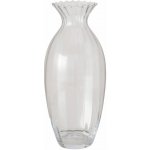 Boltze Skleněná váza KAVI, 50 cm transparentní – Hledejceny.cz