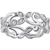 Prsteny SILVEGO Stříbrný prsten Sarabi s Brilliance Zirconia JJJ0878R