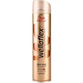 Wella Wellaflex Shiny hold lak na vlasy pro ultra silné zpevnění 250 ml